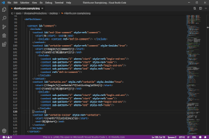 Ekraanipilt .lang-failist Microsoft Visual Studio Code 1-s