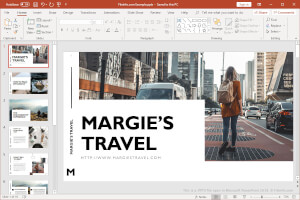 Ekraanipilt .pptx-failist rakenduses Microsoft PowerPoint 2019
