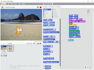 .Sb2-faili ekraanipilt MIT Scratch 2-s