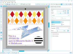 Silhouette Studio 3 .studio faili ekraanipilt