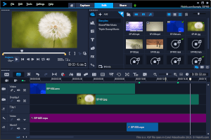 .Vsp-faili ekraanipilt rakenduses Corel VideoStudio 2019