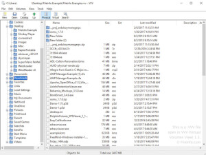 Screenshot of a .vvv file in VVV (Virtual Volumes View) 1.3