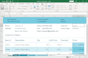 .Xlsb-faili ekraanipilt rakenduses Microsoft Excel 2019